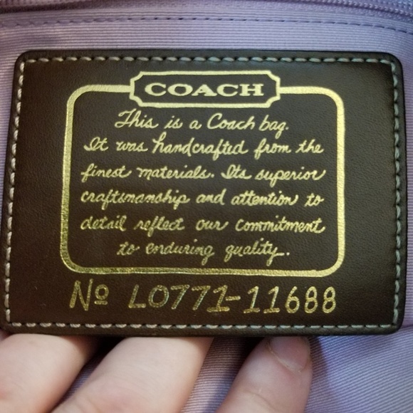 Authentic Coach Purse - Picture 2 of 8